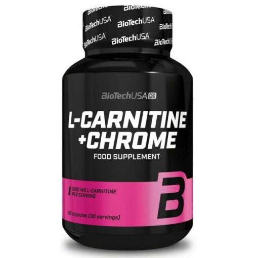 BioTechUSA - L-Carnitine + Chrome - 60 caps