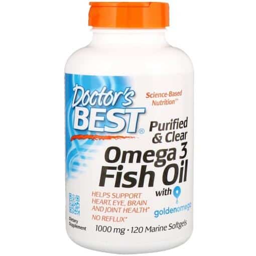 Doctor's Best - Purified & Clear Omega 3 Fish Oil