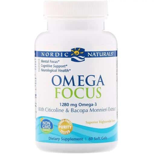 Nordic Naturals - Omega Focus with Citicoline & Bacopa Monnieri Extract