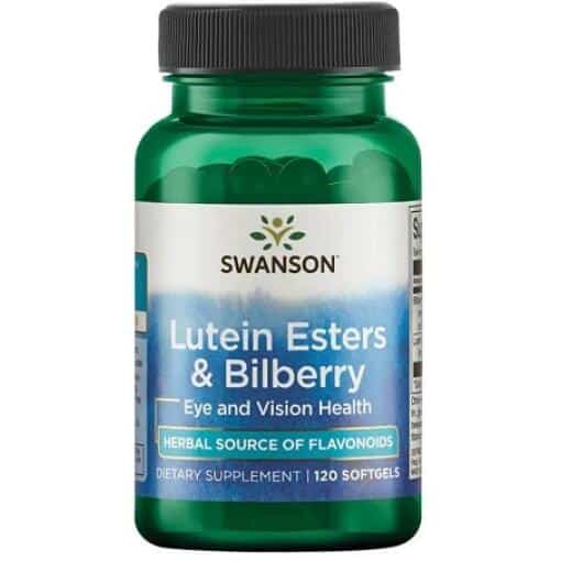 Swanson - Lutein Esters & Bilberry - 120 softgels