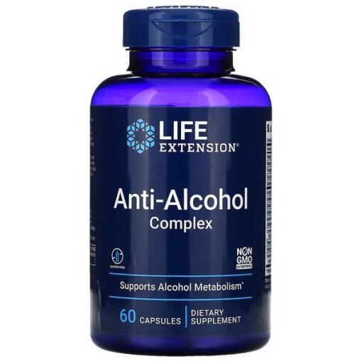 Life Extension - Anti-Alcohol Complex - 60 caps (EAN 737870224006)