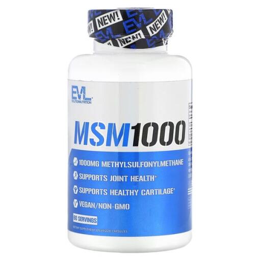 EVLution Nutrition - MSM 1000 - 120 caps