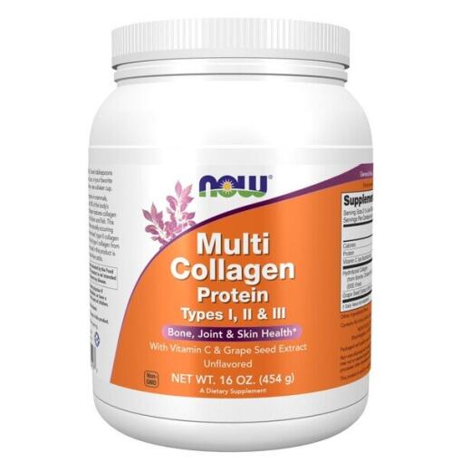 NOW Foods - Multi Collagen Protein - 454g