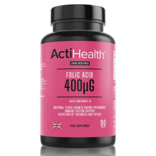 ActiHealth - ActiHealth Folsäure, 400 mcg - 90 Tabletten