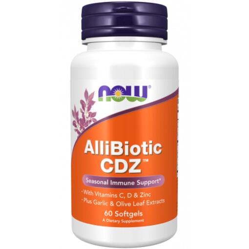 NOW Foods - AlliBiotic CDZ - 60 Weichkapseln