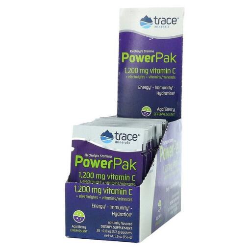 Elektrolyt Stamina Power Pak, Acai Bær - 30 pakker