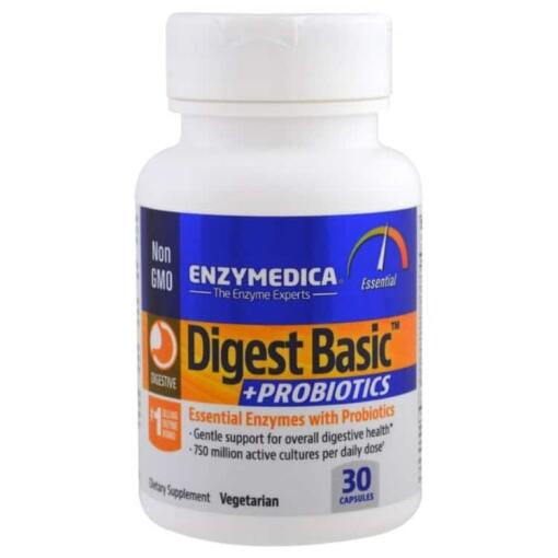 Enzymedica - Digest Basic + Probiotika - 30 Kapseln