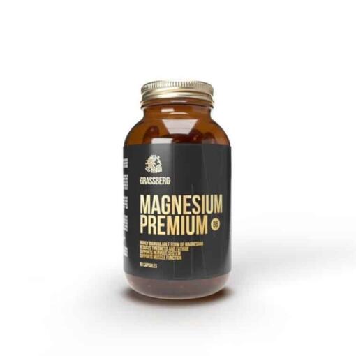 Grassberg - Premium Magnesium B6 - 60 Kapseln