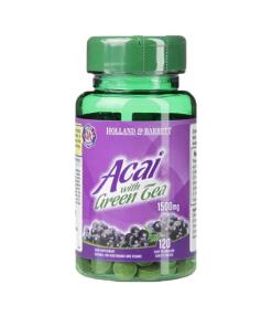 Holland & Barrett - Acai mit Grünem Tee, 1500mg - 120 Tabletten