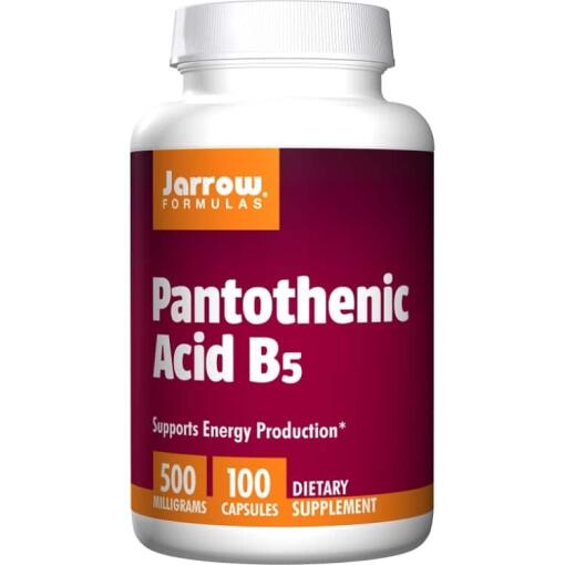 Jarrow Formulas - Pantothensäure B5, 500 mg - 100 Kapseln
