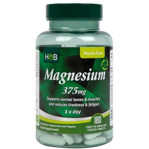 Holland & Barrett - Magnesium, 375 mg - 90 Tabletten