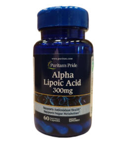Puritan's Pride - Alpha-liponsyre, 300 mg - 60 kapsler