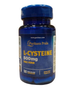 Puritan's Pride - L-Cystein, 500 mg - 50 kapsler