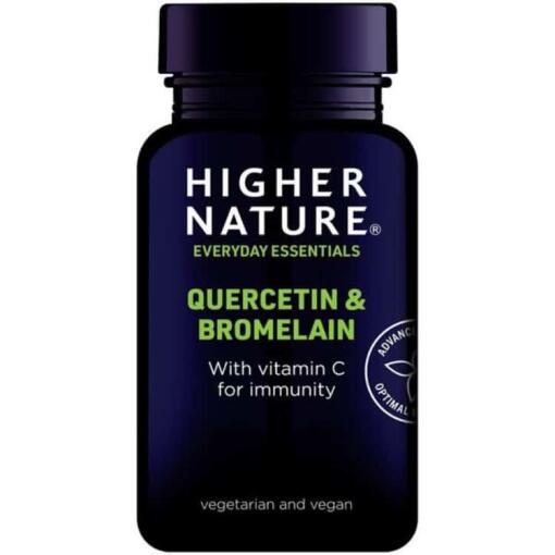 Higher Nature - Quercetin & Bromelain - 60 Tabletten
