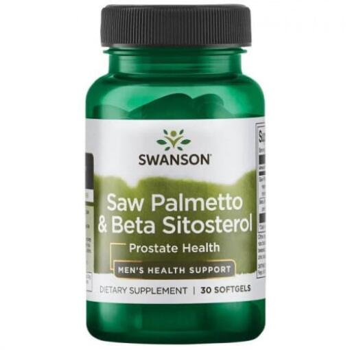 Swanson - Sägepalme & Beta-Sitosterol - 30 Weichkapseln