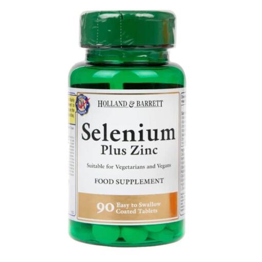 Holland & Barrett - Selen Plus Zink - 90 Tabletten
