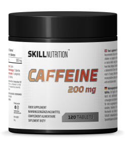 Skill Nutrition - Koffein, 200 mg - 120 tabletter