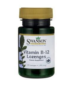 Swanson - Vitamin B12, 1000 mcg - 100 Lutschtabletten