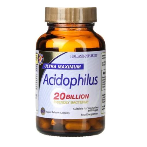 Holland & Barrett - Ultra Maximum Acidophilus - 60 Kapseln