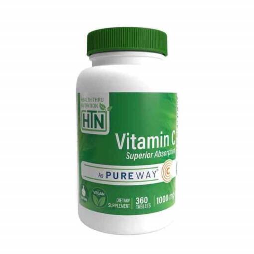 Health Thru Nutrition - Vitamin C, 1000 mg - 360 Tabletten