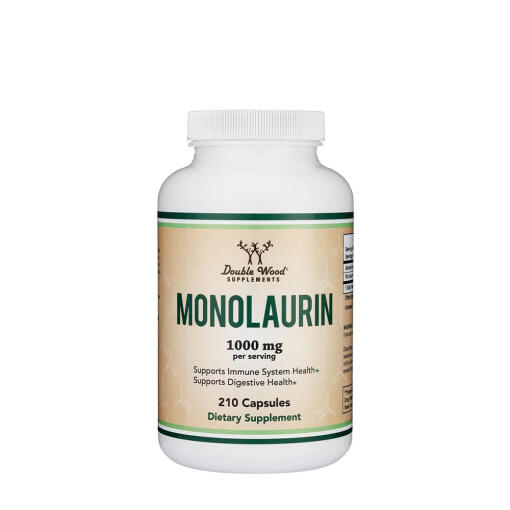 Double Wood Supplements Monolaurin (210 capsules)