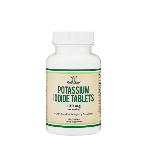 Double Wood Supplements Potassium Iodide (180 Tablets)