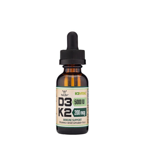 Double Wood Supplements Vitamin D3 + K2 Liquid (30 ml)