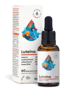AURA HERBALS Lutein + Vitamin A + DHA + Zeaxanthin (30 ml / 1 fl. oz.)