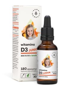 AURA HERBALS Vitamin D3 800 IU Junior (30 ml / 1 fl. oz.)