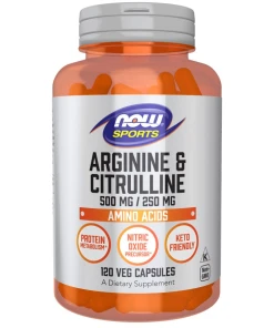 Arginine et citrulline - 120 gélules
