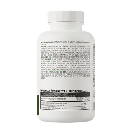 Ostrovit Ashwagandha – 200 Tablets – Bild 2