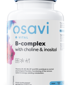B-Complex with Choline & Inositol - 120 vegan caps