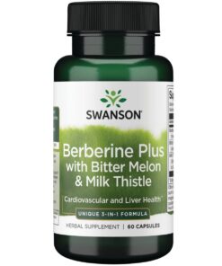 Berberine Plus with Bitter Melon & Milk Thistle - 60 caps