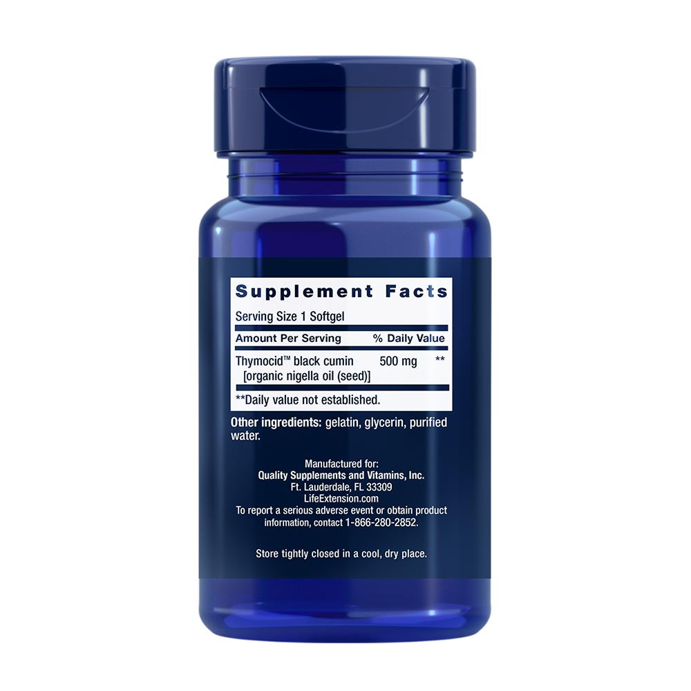 Black Cumin Seed Oil - 60 softgels – Bild 2