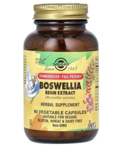 Boswelliaharpiksekstrakt - 60 vegetabilske kapsler