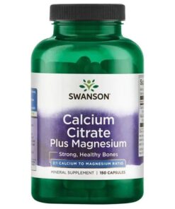 Calcium Citrate Plus Magnesium - 150 caps