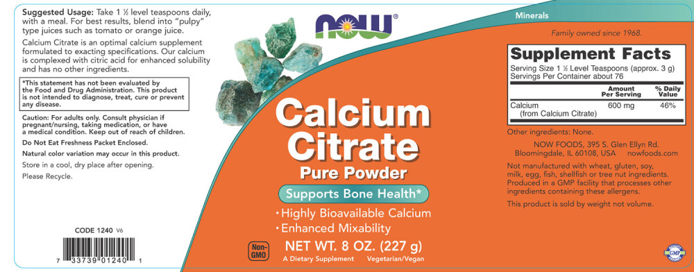 Calcium citrate pure powder – Bild 2