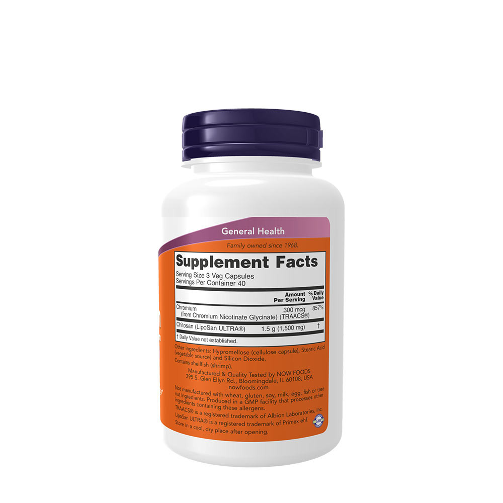 Chitosan 500 mg plus Chromium capsules – Bild 2