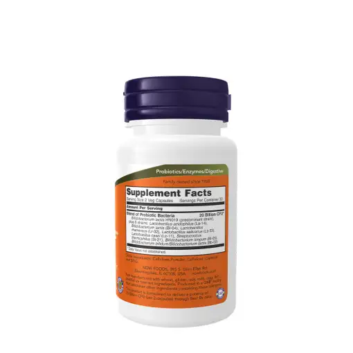 Clinical GI Probiotic – 60 vcaps | NOW Foods - immagine 2