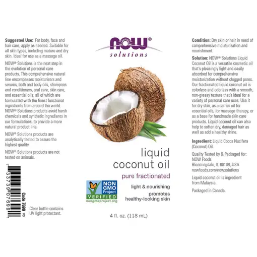 Liquid Pure Fractionated - 118 ml.