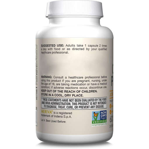 Curcumin Phytosome (Meriva), 500mg – 60 vcaps – Image 4