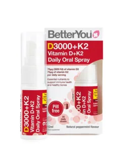 DLux+ Vitamin D+K2 Daily Oral Spray - 12 ml.