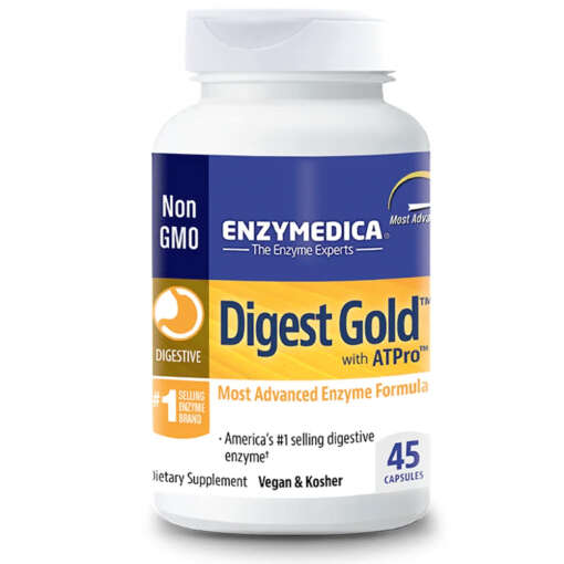 Digest Gold with ATPro – 45 Caps | Enzymedica – Image 2