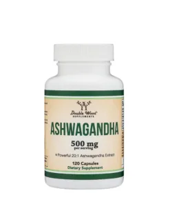 Double Wood Supplements Ashwagandha (120 Capsules)
