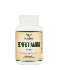 Double Wood Supplements Benfotiamine (120 Capsules)