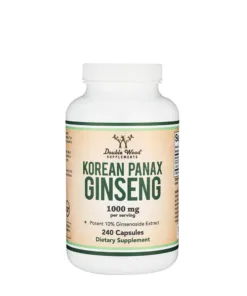 Double Wood Supplements Korean Panax Ginseng (240 Capsules)