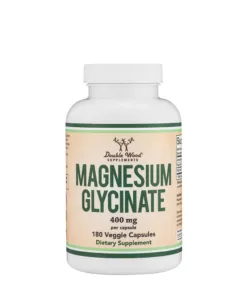 Double Wood Supplements Magnesium Glycinate (180 Capsules)