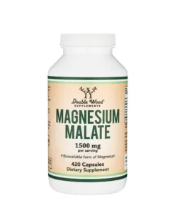 Double Wood Supplements Magnesium Malate (420 Capsules)