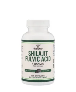 Double Wood Supplements Shilajit Resin (120 Capsules)