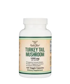 Double Wood Supplements Turkey Tail Mushroom (120 Capsules)